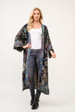 RAJ CIARA THICK STITCH EMBROIDERED DUSTER